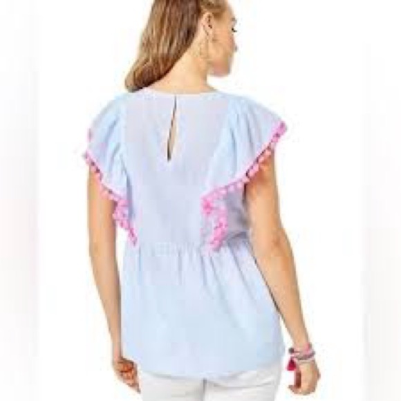 Lilly Embroidered Women's Top - Picture 2 of 7